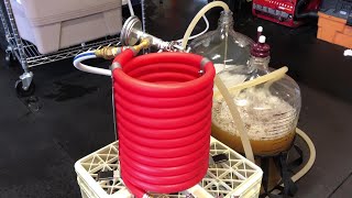 The Exchilerator Maax Counterflow Chiller My First Use [upl. by Ahsilram]