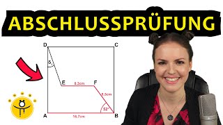 ABSCHLUSSPRÜFUNG Realschule Mathe – 10 Klasse Sinus Cosinus Tangens rechtwinkliges Dreieck [upl. by Muryh541]