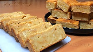 BREAD PUDDING Pinoy Style Leftover Bread Recipe [upl. by Eilyah]