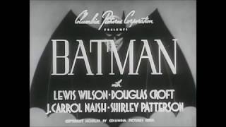 THE BATMAN 1943  Serial Trailer [upl. by Syxela]