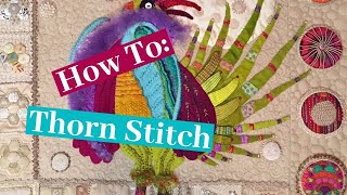 How To Stitch the Thorn Stitch [upl. by Airlie]