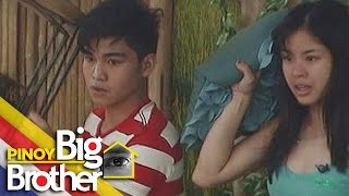 Pinoy Big Brother Season 7 Day 99 Kisses at Yong hinarap ang kanilang mga bisitang zombies [upl. by Lassiter]