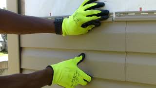 HOW TO INSTALL VINYL SIDING [upl. by Eidlog]