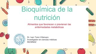 Bioquimica de la nutricion [upl. by Nagel]