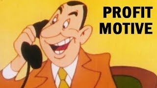 The Profit Motive Going Places  ProCapitalism Propaganda Cartoon  1948 [upl. by Killian495]