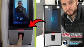 HIKVISION FACIAL RECOGNITION ACCESS CONTROL TERMINAL [upl. by Ennagroeg650]