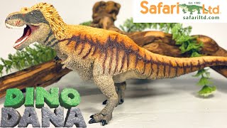 Safari Ltd Dino Dana Feathered Tyrannosaurus rex Review New 2021 [upl. by Newberry598]