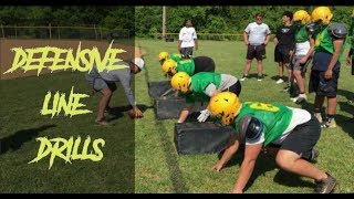 Defensive line Drills [upl. by Max]