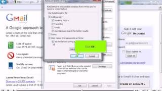 How to manage saved passwords in Internet Explorer [upl. by Silloc288]