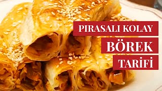 Pırasalı Börek  Nefis ve Kolay  Börek Tarifleri [upl. by Clabo]