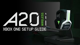 ASTRO A20 Wireless Gen 2  Xbox One Setup [upl. by Gerrilee560]