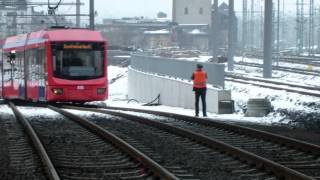 Chemnitz Aktuell  Straßenbahn im Hauptbahnhof [upl. by Kirby871]