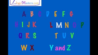 The ABC Song in English  La chanson de lalphabet en anglais [upl. by Cinimod]