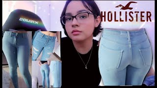 Hollister Jean TryOn Haul [upl. by Raskin]