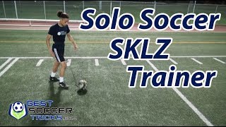 Solo Training with SKLZ Star Kick Soccer Trainer [upl. by Erimahs]