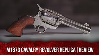 M1873 quotPeacemakerquot Revolver Replica  Review [upl. by Wilhide373]