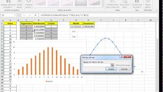 Campana de Gauss En Excel 2016 [upl. by Annawot]