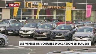 Les ventes de voitures doccasion en hausse [upl. by Brana]