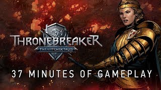 Thronebreaker The Witcher Tales  37minute Gameplay Walkthrough [upl. by Ardnuassac]