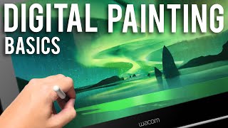 Digital Painting Basics  Simple Forms to Complex Paintings [upl. by Carpenter]