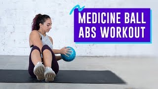 10Minute Medicine Ball Abs Workout [upl. by Oruasi]