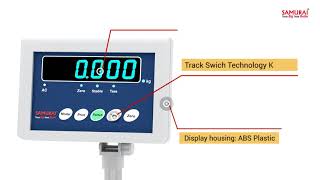 Digital Weighing Scale Manufacturers  Samurai Technoweigh India samuraiscalecom [upl. by Gerkman951]