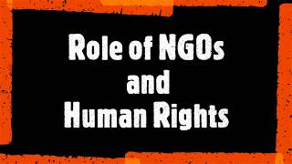 NGOs and Human Rights Role and Importance [upl. by Columbyne867]