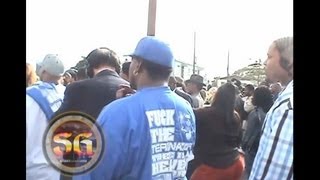 Former Crips leader Stanley Tookie Williams speaks from the dead at his own funeral after execution [upl. by Leahciam721]