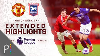 Manchester United v Ipswich Town  PREMIER LEAGUE HIGHLIGHTS  2262025  NBC Sports [upl. by Sinnelg690]