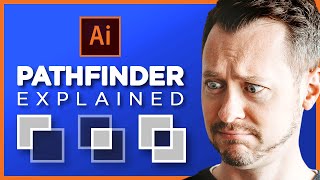 The Pathfinder Tool in Adobe Illustrator Tutorial [upl. by Clercq]