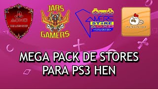 Como Instalar Muchas Stores Para PS3 HEN SOLO PARA 486 [upl. by Nnayrrehs]