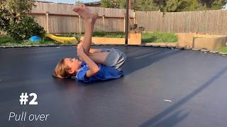 3 beginner trampoline tricks Easy [upl. by Orin]