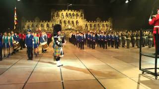 Highland Cathedral bagpipes amp drums live  Tattoo Sankt Gallen [upl. by Adiene]