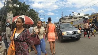 Walking in Petionville Port au Prince Haiti [upl. by Jessalin413]