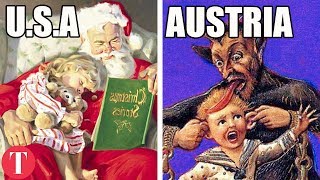 10 WEIRD Holiday Traditions From Around The World [upl. by Shreve147]