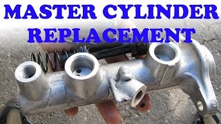 How to Replace a Brake Master Cylinder [upl. by Ardra]