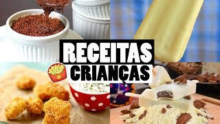 RECEITAS QUE AS CRIANÇAS PODEM FAZER SOZINHAS FtBrunaTV [upl. by Dareg]