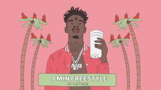 21 Savage  7 Min Freestyle Official Audio [upl. by Yorgerg]