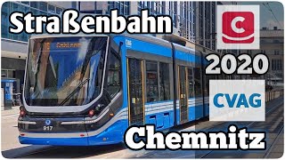 Straßenbahn Chemnitz  Stadtbahn  Chemnitzer Bahn  2020 [upl. by Mirth]