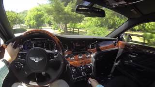 2016 Bentley Mulsanne Speed POV Test Drive [upl. by Dnalrah720]