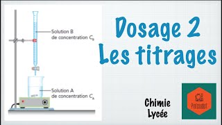 Dosage 2  les titrages [upl. by Cowden774]