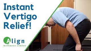 Easy Exercise To Combat Vertigo — Dizziness Relief [upl. by Regni785]