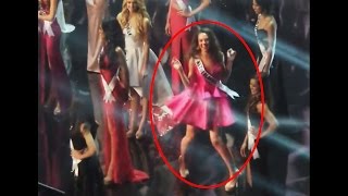 ADORABLE Miss Netherlands Zoey Ivory Dances It Off At The Stage In The 65th Miss Universe [upl. by Vince831]