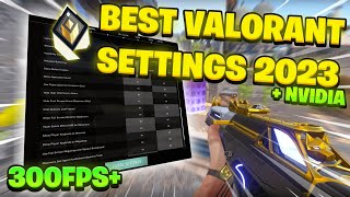 The Ultimate VALORANT SETTINGS and OPTIMIZATION Guide [upl. by Nadya]