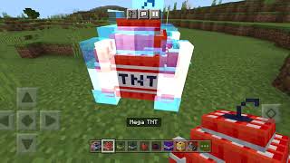 TNT Megapack ADDON in Minecraft PE [upl. by Hildagarde]