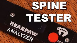 Bearpaw Arrow Analyzer overview  review arrow spine tester [upl. by Ained]