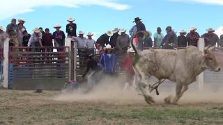 Worst Bull Riding Wrecks of 2017 NNBRS [upl. by Lucretia615]