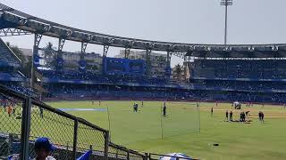 View of Wankhede Stadium from Vithal Divecha stand level 1 [upl. by Anaer]