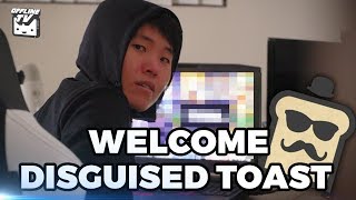 DISGUISED TOAST JOINS THE OFFLINE HOUSE [upl. by Byrn]