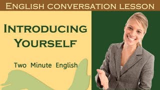 Introducing Yourself  How to Introduce Yourself In English [upl. by Dhiman]